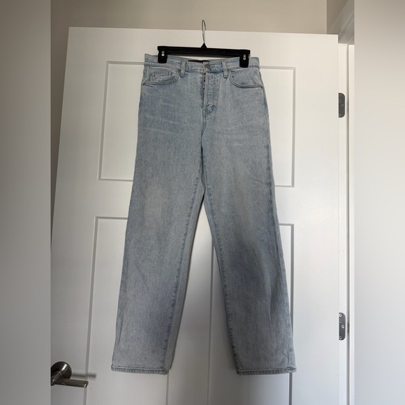 New Veronica Beard Blake Classic Straight High Rise Jeans - Picture 1 of 7